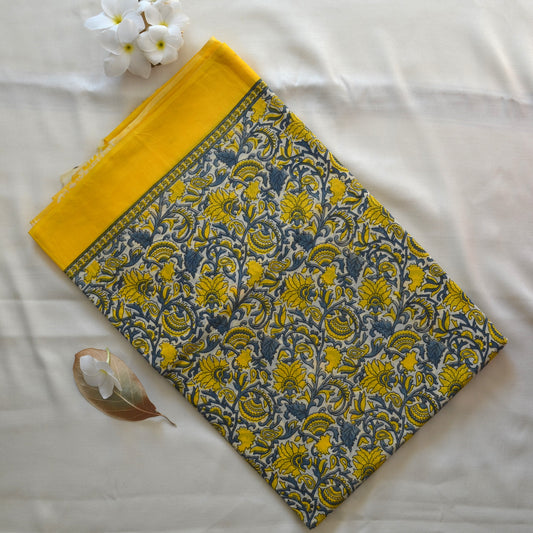 Printed Cotton Saree